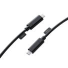 Cabo USB-C de conexão da CAMCORDER Insta360 com 10 m de comprimento extra