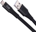 Cabo USB-C I2GO 1,2m 2,4A PVC Flexível Flat Vermelho - I2GO Basic