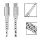 Cabo USB-C P/ USB-C Carga Rápida Conector Aluminio