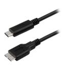 Cabo USB-C para HD Externo - 1 metro - USB Tipo C para USB Micro B - Comtac 9336 Cabo USB-C para HD Externo - 1 metro - USB Tipo C para USB Micro B - Comtac 9336