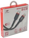 CABO USB-C PARA LIGHTNING 1M - CB-CL100 C3Tech