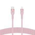 Cabo USB-C para Lightning Belkin BoostCharge Pro Flex 2m rosa