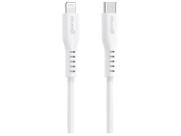 Cabo USB-C para Lightning Geonav Branco - ESLICSWT