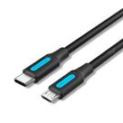 Cabo USB C Para Micro USB 2A Celular Smartphone 50cm Vention Cabo USB C Para Micro USB 2A Celular Smartphone 50cm Vention