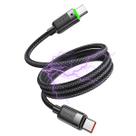 Cabo Usb-C Para Tipo-C 60w 1m Magnético Autoenrolável Mcdodo Cabo Usb-C Para Tipo-C 60w 1m Magnético Autoenrolável Mcdodo