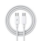 Cabo USB C para USB C 1M Carregamento Rápido Branco Premium Cabo USB C para USB C 1M Carregamento Rápido Branco Premium