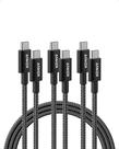 Cabo USB-C para USB-C Anker - 100W, 6 Pés, Carga Rápida