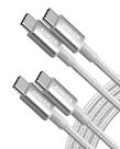 Cabo USB C para USB C Anker 333, 6 pés, 100 W, carregamento rápido, pacote com 2 unidades