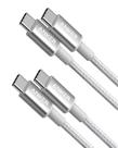 Cabo USB C para USB C Anker Type C, carregamento rápido de 60 W, pacote com 1 m e 2