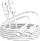 Cabo USB C para USB C Carregador Compativel iPhone 15, 16, 17 Carregamento Rápido 1m