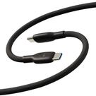 Cabo USB-C para USB-C Motorola TurboPower 5A 100W preto 2m