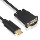 Cabo USB C para VGA Duttek 1,8 m para monitor, desktop, projetor