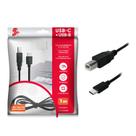 Cabo Usb C Tipo C 2.0 Usb B Macho De Impressora 1 Metro