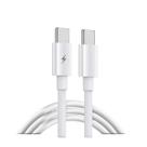 Cabo USB-C USB-C Alta Velocidade Carregamento Rápido Branco