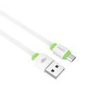 Cabo USB C3Tech CB-100WH Micro USB 2A 1 metro Branco