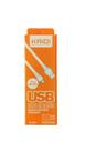Cabo USB Carregador Carga Rápida Kaidi