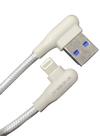Cabo Usb Carregador Gamer Lightning Turbo L90 Graus