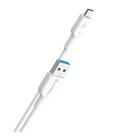 Cabo USB Carregador Moto X4 Z Z2 Play Type C - Branco Cabo USB Carregador Moto X4 Z Z2 Play Type C - Branco