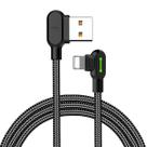 Cabo Usb Com Led Carregador Lightning 0,5 Metro 90º Mcdodo
