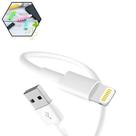 Cabo Usb Compativel Com iPad iPhone 8 X 11 12 13 14 Carregador Lightning Carplay Android Auto MFI