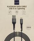 cabo Usb de 2m com entrada lightning /usb