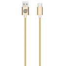 Cabo usb dourado