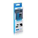 Cabo USB Elgin 2.0 Micro Flat Azul 1 Metro
