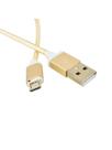 Cabo Usb Evus C-054 Fast Charge Micro Usb Gold 1.0m Cabo Usb Evus C-054 Fast Charge Micro Usb Gold 1.0m