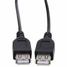 Cabo usb femea+feme minimen