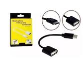 Cabo Usb Femea Para Type C Otg 15 Cm