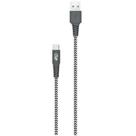 Cabo USB I2Go Tipo C Plus 1,5m 2,4A Nylon Preto Cabo USB I2Go Tipo C Plus 1,5m 2,4A Nylon Preto