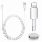 Cabo Usb Ipho 1 Metro Branco Original Turbo branco Garantia