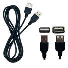 Cabo USB Kapbom Macho Fêmea 1.5 Metros