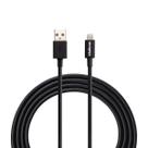 Cabo usb lightning 1.2m pvc preto eual12pp (apple)