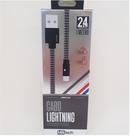 Cabo Usb mb81210 Lightning 2.4 Para Iphone 1 metro Preto Cabo Usb mb81210 Lightning 2.4 Para Iphone 1 metro Preto