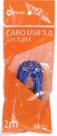 Cabo Usb Para Impressora 3.0 Usb A X Usb B 2m - U3ambm-2 Cabo Usb Para Impressora 3.0 Usb A X Usb B 2m - U3ambm-2