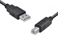 Cabo usb para impressora a macho x b macho 2.0 - 3m uambm-3
