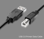 Cabo Usb Para Impressora Am/bm 2.0 1,5m Preto Cabo Usb Para Impressora Am/bm 2.0 1,5m Preto