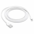 Cabo USB Para Lightning 2 Metros 2.1A Branco Kingo