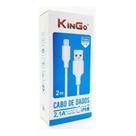 Cabo USB para Lightning 2mts Kingo