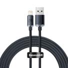 Cabo USB para Lightning Baseus Crystal Shine 2.4A 2m