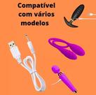 Cabo Usb Para Massageadores e Vibradores P1 17mm