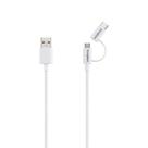 Cabo USB para Micro USB e USB-C Intelbras com 1,2m EUABC