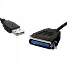 Cabo USB Para Paralelo 36 Pinos 1,8M Preto Storm