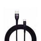 Cabo USB para USB-C nylon Preto 2m 60W C11P - Lity