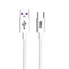 Cabo USB para USB Tipo-C 1 Metro Próeletronic CAUSB-100C Branco Alta Qualidade