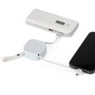 Cabo USB Retrátil 3 em 1 Entradas Lightning V8 Android Tipo C Android