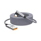 Cabo USB Tipo C Com Carregamento Rápido 6A, 3m, 5m, 8m Para Samsung, Huawei, Xiaomi, Oppo, OnePlus E
