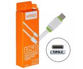 Cabo Usb Tipo C Kaidi Original Turbo Reforçado Carga Rápida Cabo Usb Tipo C Kaidi Original Turbo Reforçado Carga Rápida