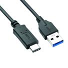 Cabo USB Tipo C Macho X USB 3.0 Macho 1M Cabo USB Tipo C Macho X USB 3.0 Macho 1M